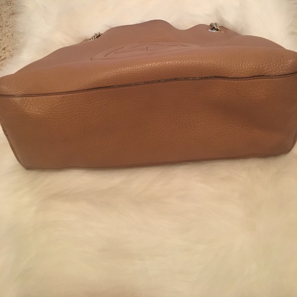 Gucci Soho Shoulder Bag Tan EXCELLENT CONDITION - Picture 3 of 8